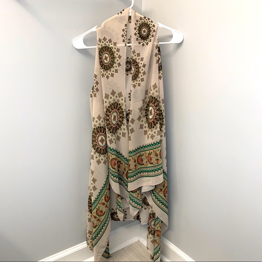 Womens Beige Cardigan - One Size